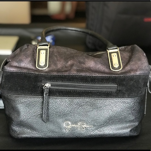Jessica Simpson Handbags - Jessica Simpson Aria Satchel Black NWT